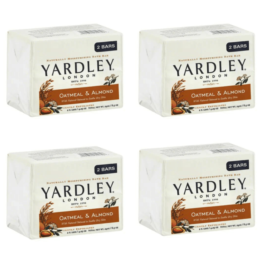YARDLEY LONDON OATMEAL SOAP, 4.25 oz